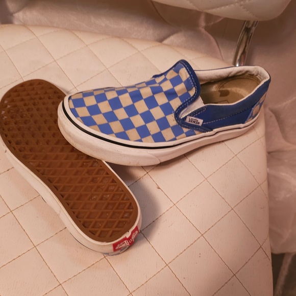 Vans Checkerboard Slip Ons - Picture 1 of 3